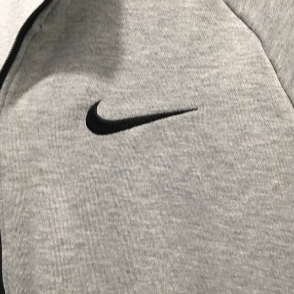 Nike Mens Quarter Zip Pullover Gray XL - Picture 4 of 5